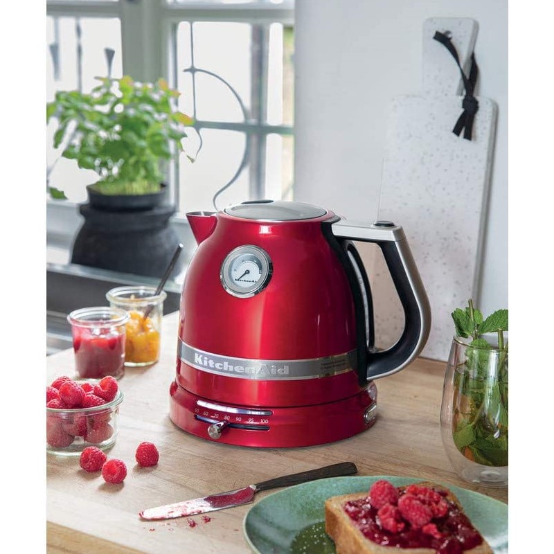 Waterkoker ARTISAN 5KEK1522ECA 1,5 l, rood metallic, KitchenAid
