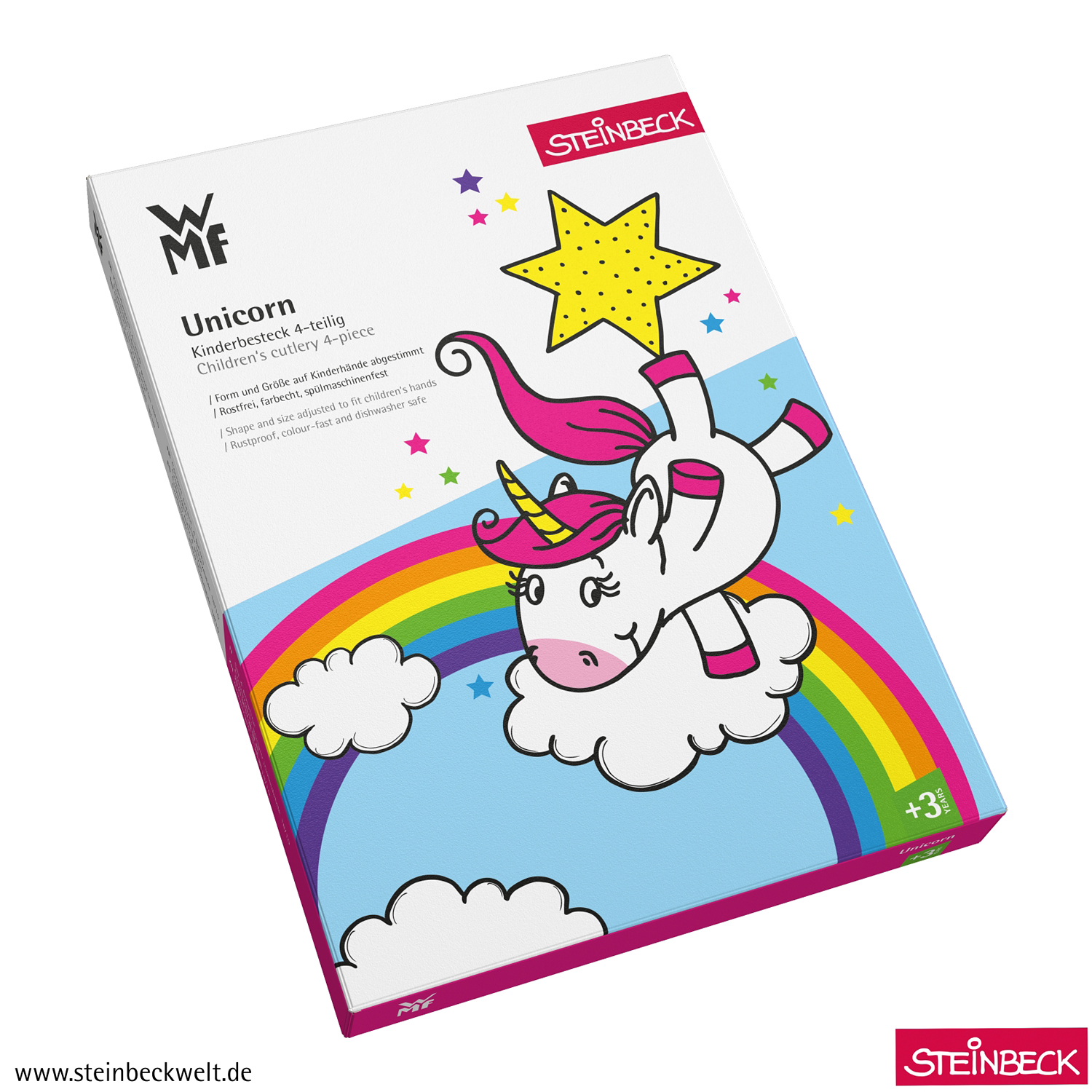 Kinderbestekset UNICORN, 4-delig, WMF