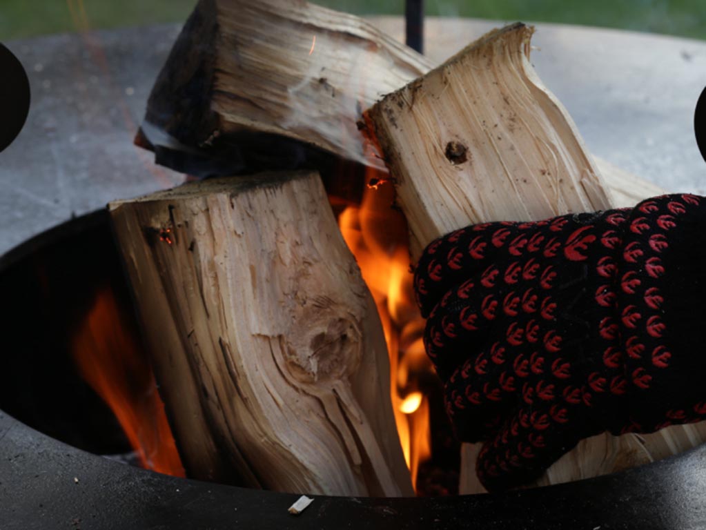 Vuurkorf en grill NERO L 68, Remundi