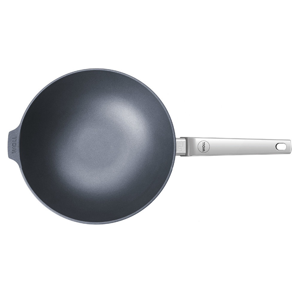 Wok DIAMOND LITE PRO 30 cm, titanium, WOLL