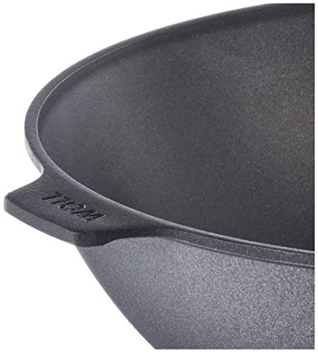Wok DIAMOND LITE 32 cm, voor inductie, titanium, WOLL