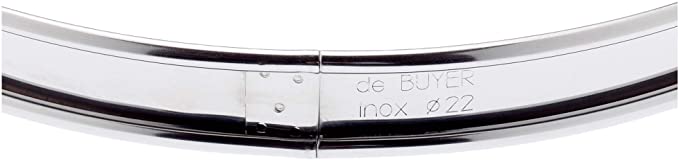 Bakring 22 cm, roestvrij staal, de Buyer