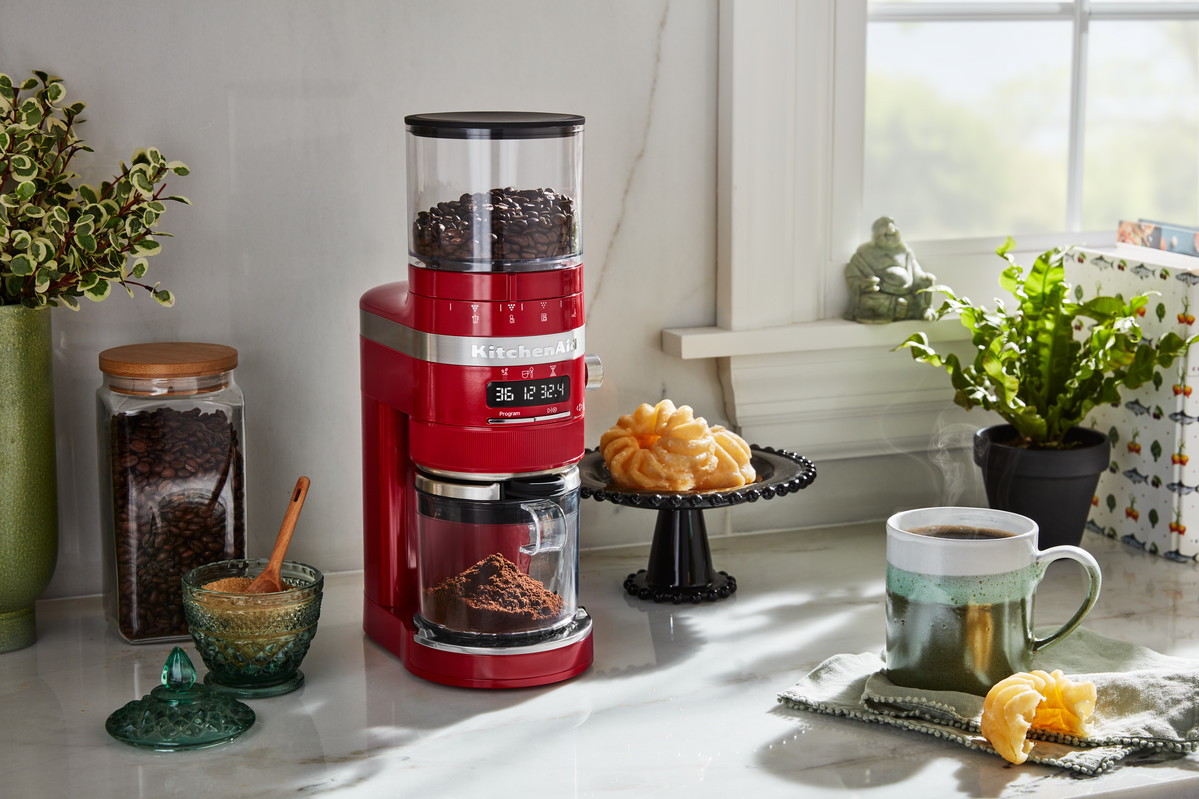 Koffiemolen 5KCG8433EER, keizerrood, KitchenAid