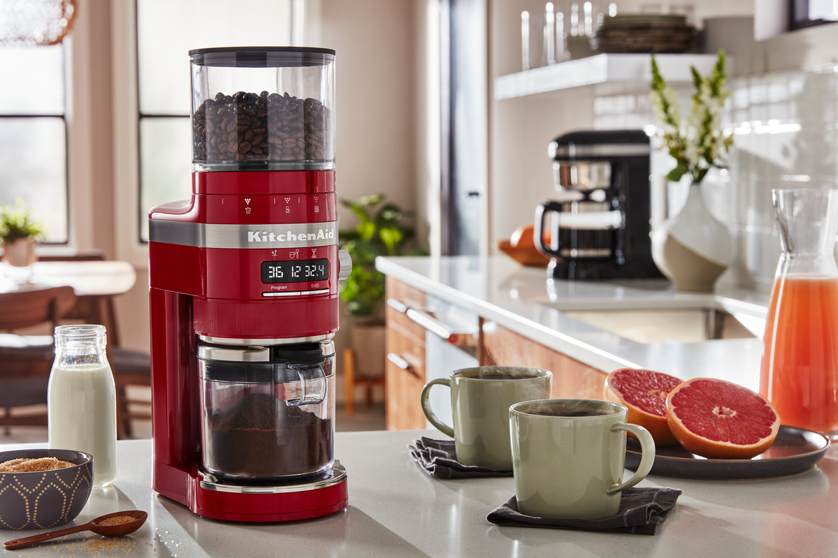 Koffiemolen 5KCG8433EER, keizerrood, KitchenAid