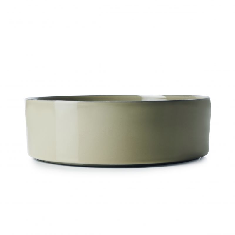 Slaschaal CARACTERE 25 cm, olijf, REVOL