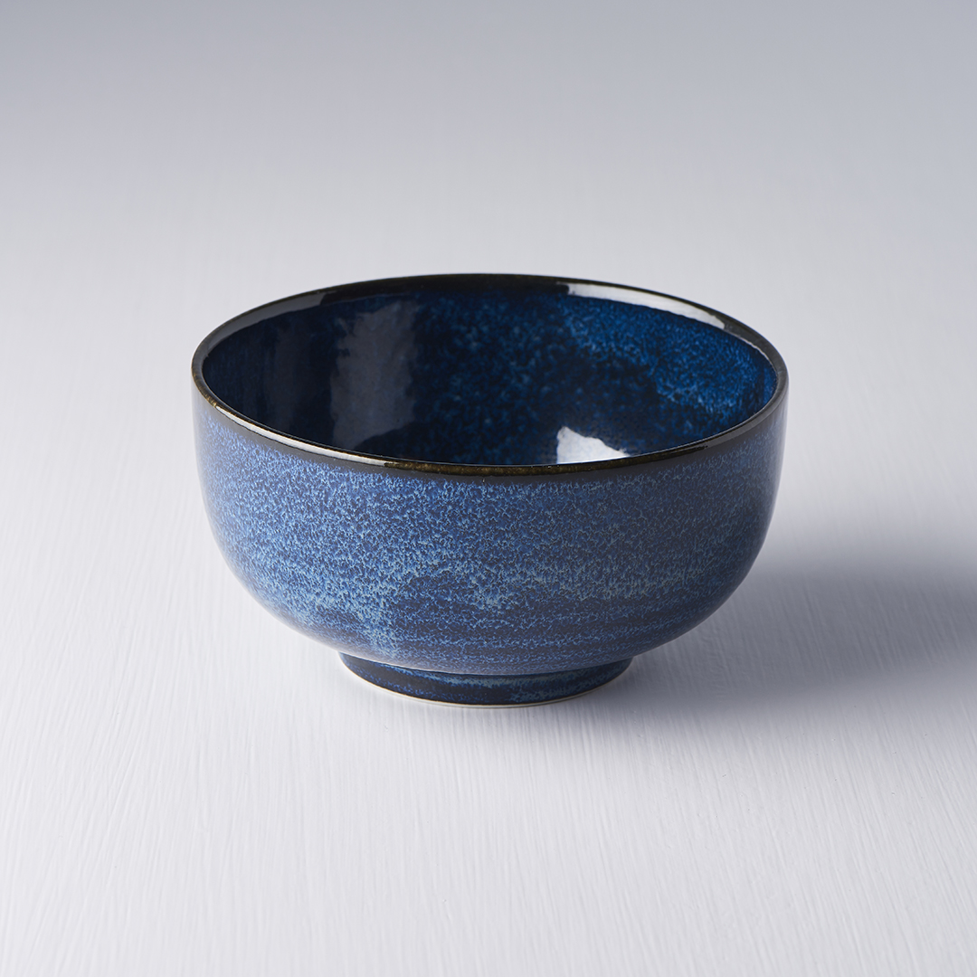 Eetkom INDIGO BLUE 16 cm, 800 ml, MIJ