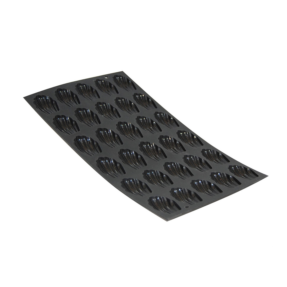 Bakvorm voor madeleines, voor 30 madeleines, siliconen, de Buyer