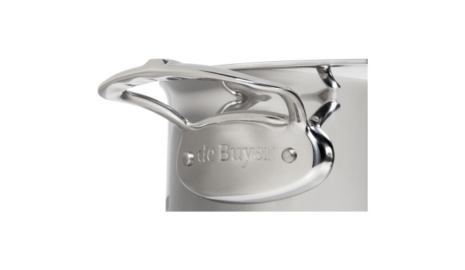 Pan AFFINITY 28 cm, 4,6 l, met deksel, de Buyer