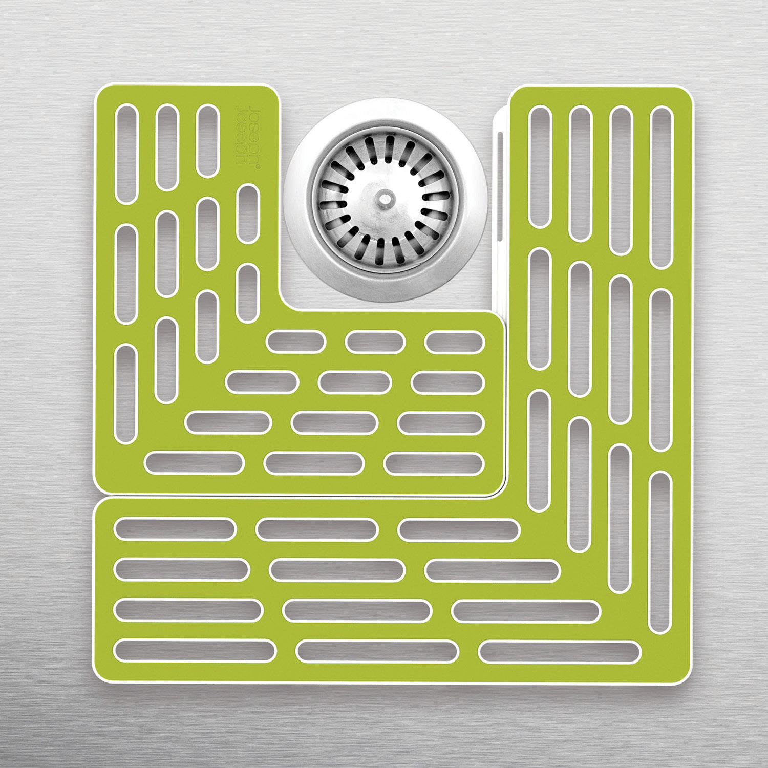 Gootsteenmat SINK SAVER, grijs, Joseph Joseph