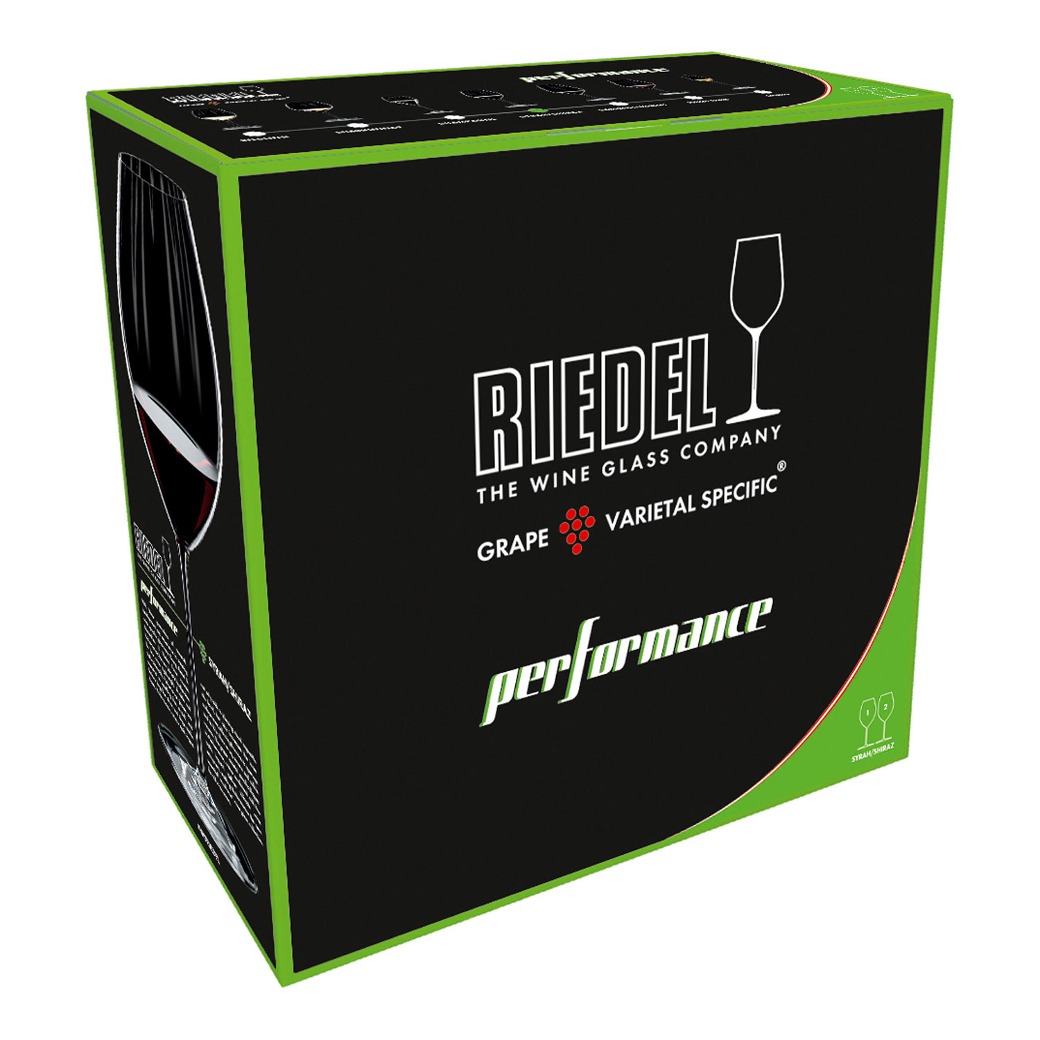 Rode wijnglas PERFORMANCE SYRAH / SHIRAZ 630 ml, Riedel
