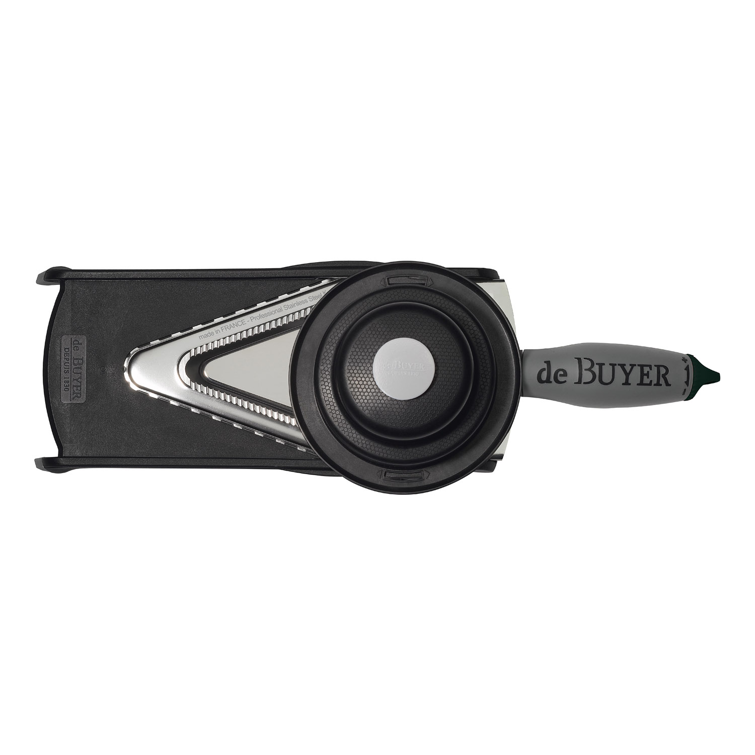 Mandoline COBRA V AXIS, zwart, de Buyer