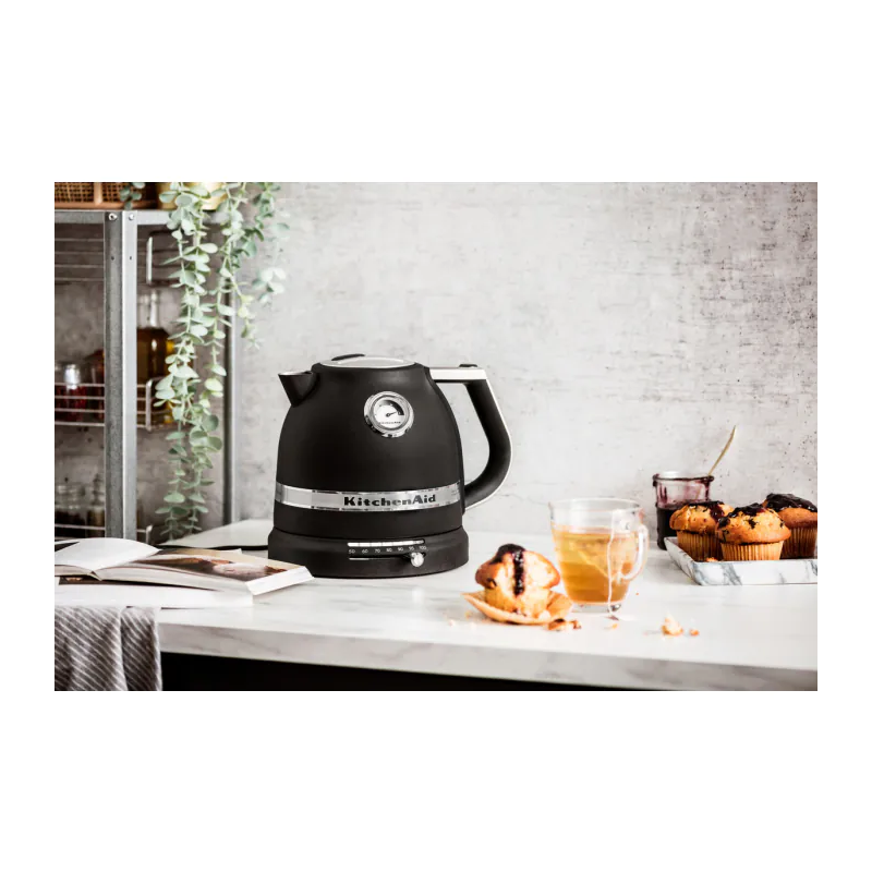 Waterkoker ARTISAN 1,5 l, gietijzer zwart, KitchenAid