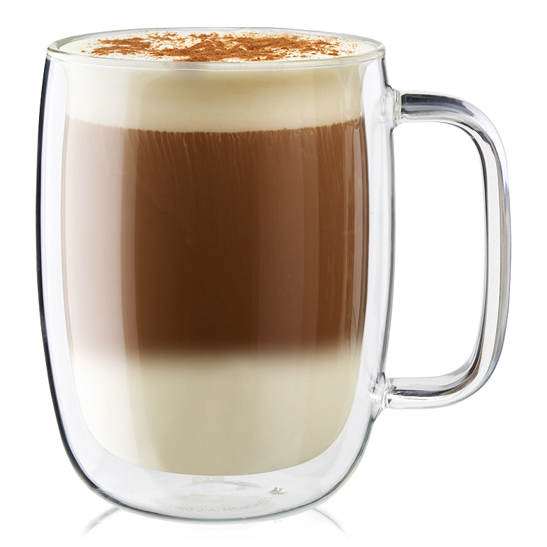 Latte macchiato glas SORRENTO PLUS 450 ml, set van 2 stuks, Zwilling