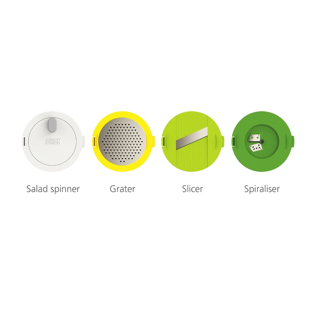Saladebereidingsset MULTI-PREP, 5-delig, Joseph Joseph