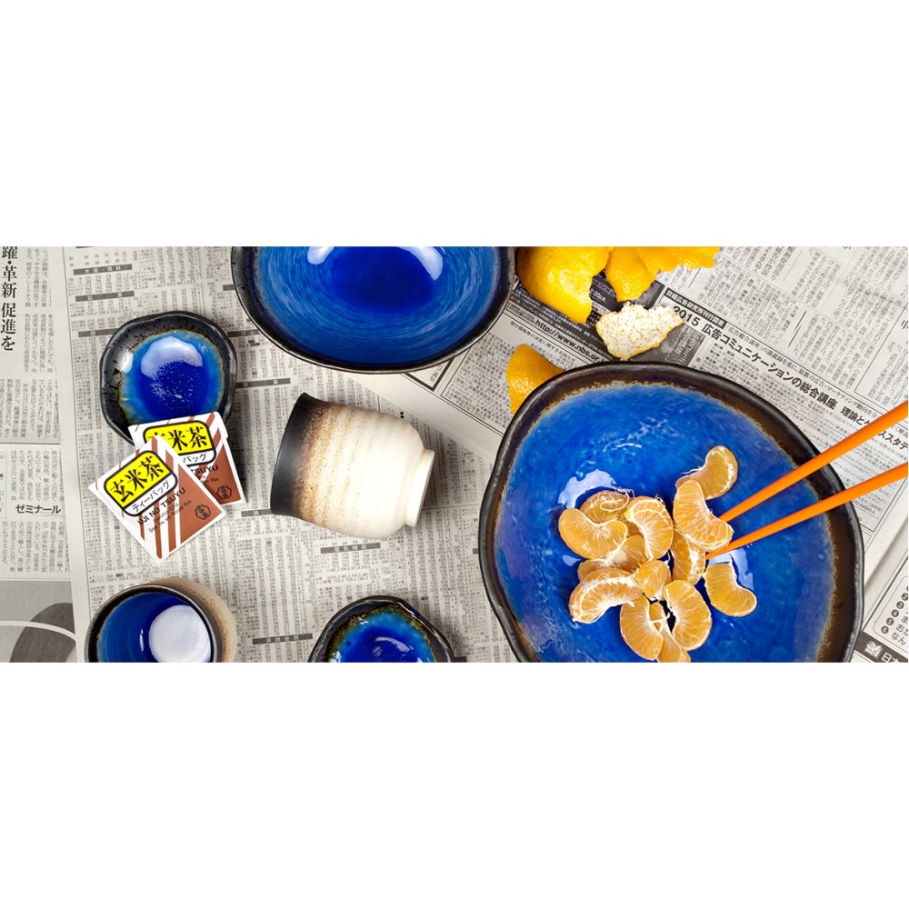 Sausschaaltje COBALT BLUE 9 cm, 50 ml, MIJ