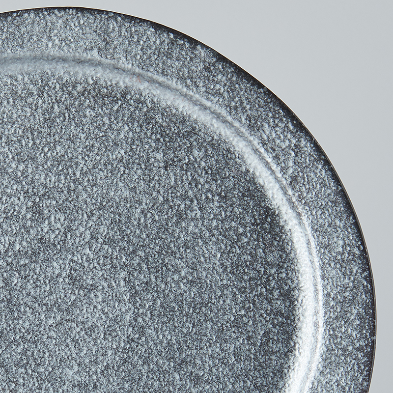 Dineerbord CRAFT BLACK 24,5 cm, MIJ