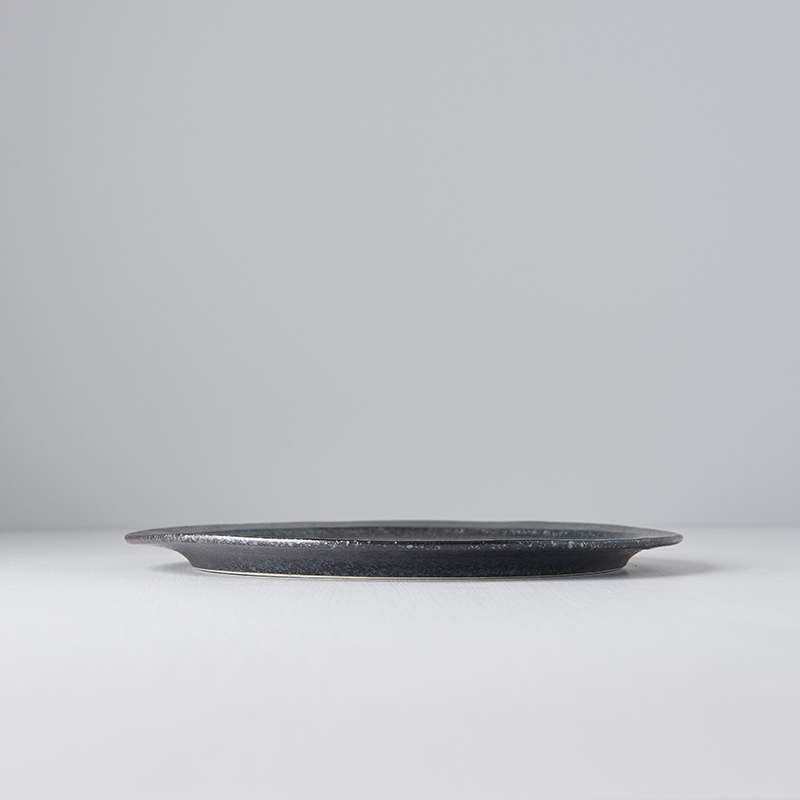 Dineerbord CRAFT BLACK 24,5 cm, MIJ