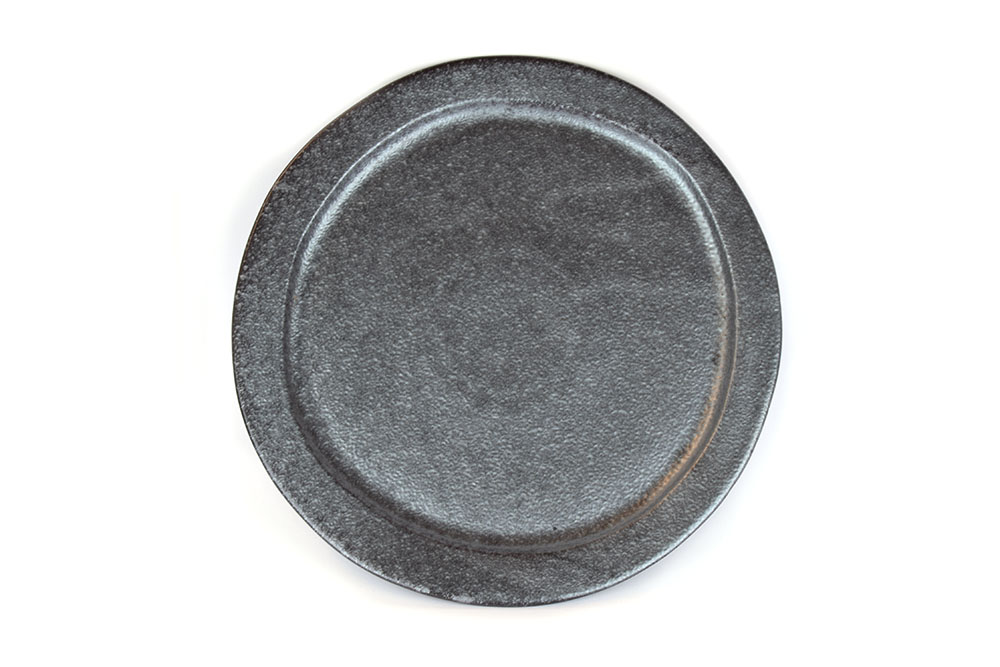 Dineerbord CRAFT BLACK 24,5 cm, MIJ