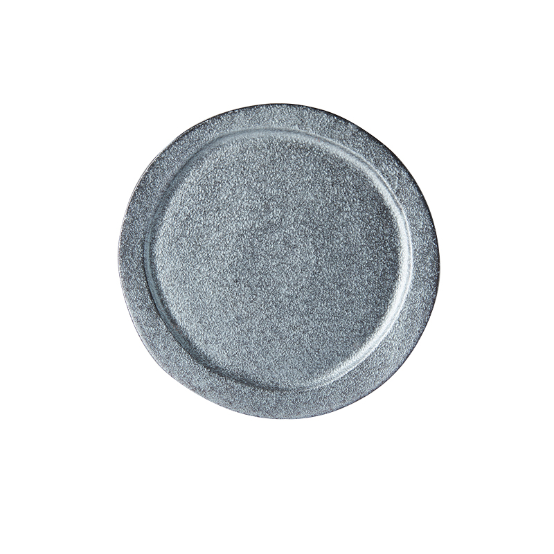 Dineerbord CRAFT BLACK 24,5 cm, MIJ