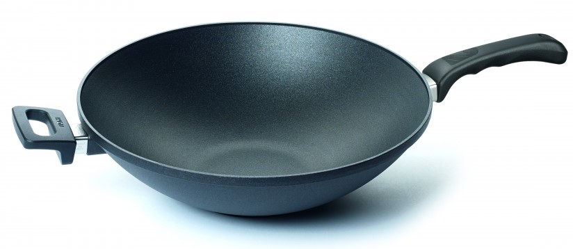 Wok TITANIUM NOWO 36 cm, titaan, WOLL