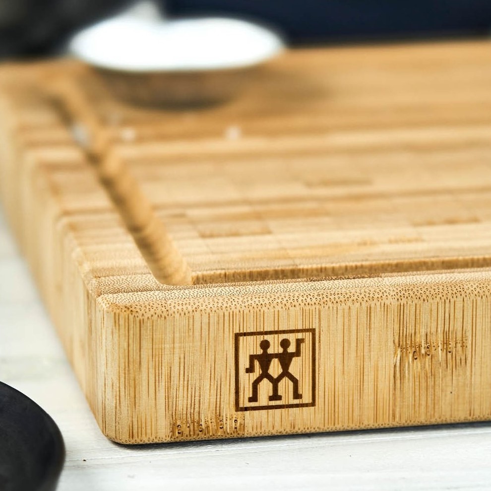Snijplank 35,5 x 25 cm, bruin, bamboe, Zwilling