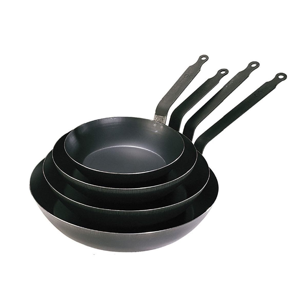 Universele koekenpan LA LYONNAISE 28 cm, staal, de Buyer