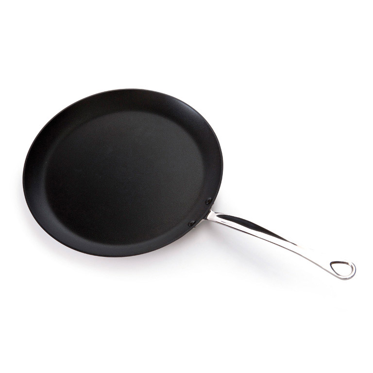 Crepe-pan ECLIPSE 30 cm, non-stick, roestvrijstalen handvat, Mauviel