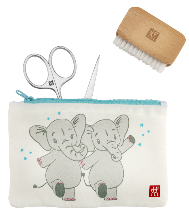 Kindermanicureset BT TWINOX, 3-delig, olifant, Zwilling