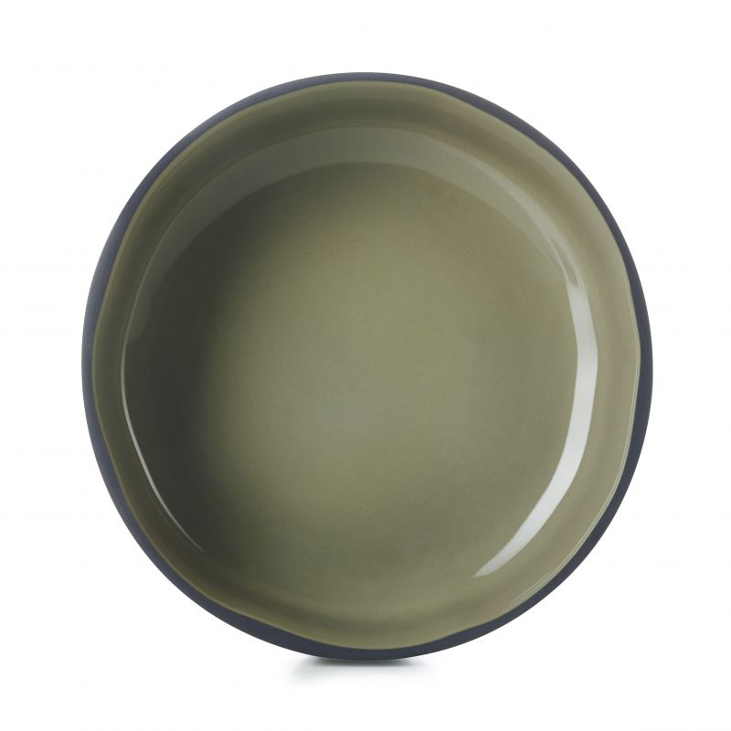 Serveerschaal CARACTERE 14 cm, olijfgroen, REVOL