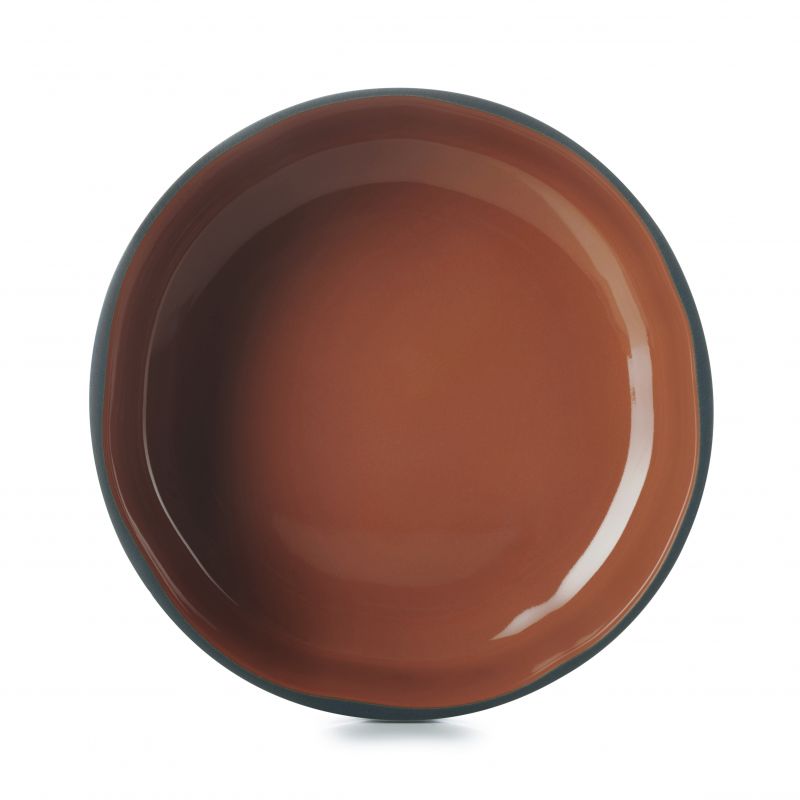 Serveerschaal CARACTERE 14 cm, baksteen, REVOL