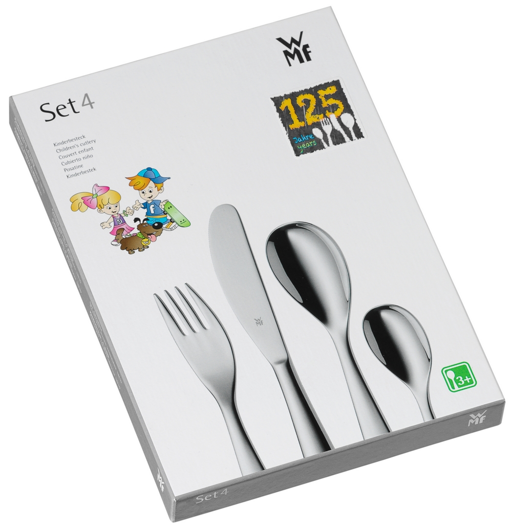Kinderbestekset, 4-delig, dwergen, WMF