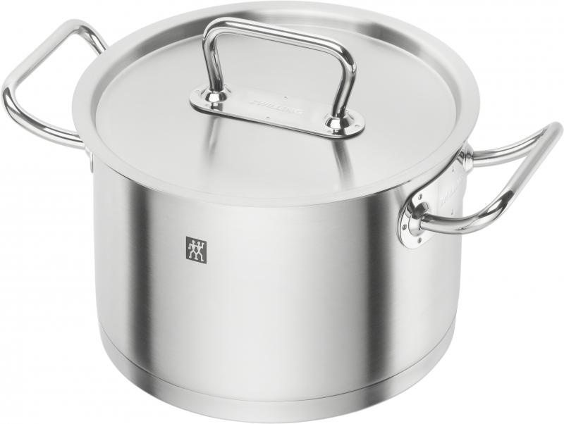Hoge soeppan PROFESSIONAL "S" 20 cm, met deksel, Zwilling
