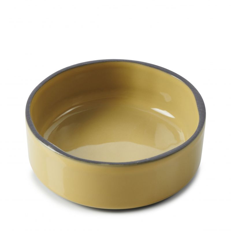 Tapasschaaltje CARACTERE 8 cm, mosterd, Revol