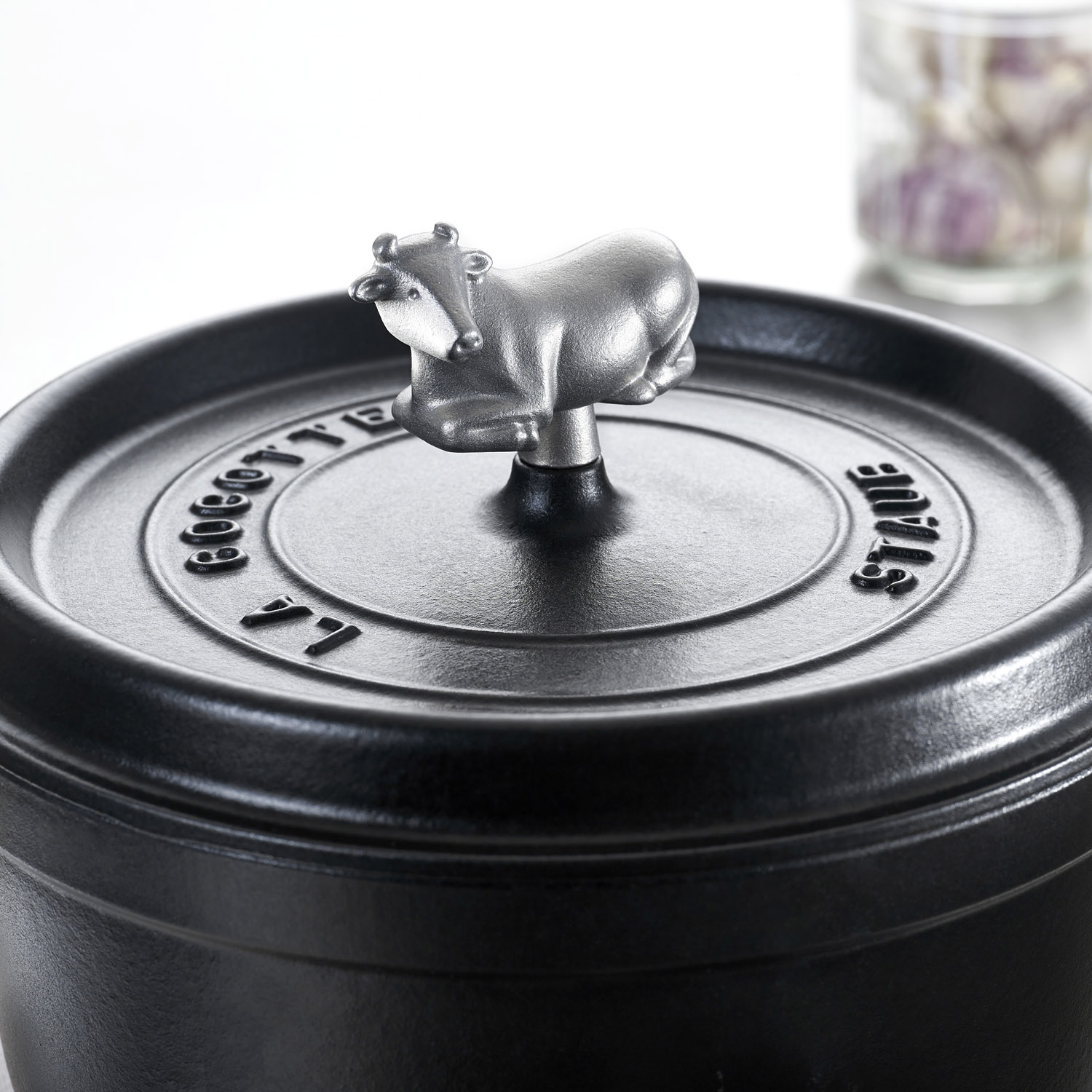 Dekselknop COW, Staub