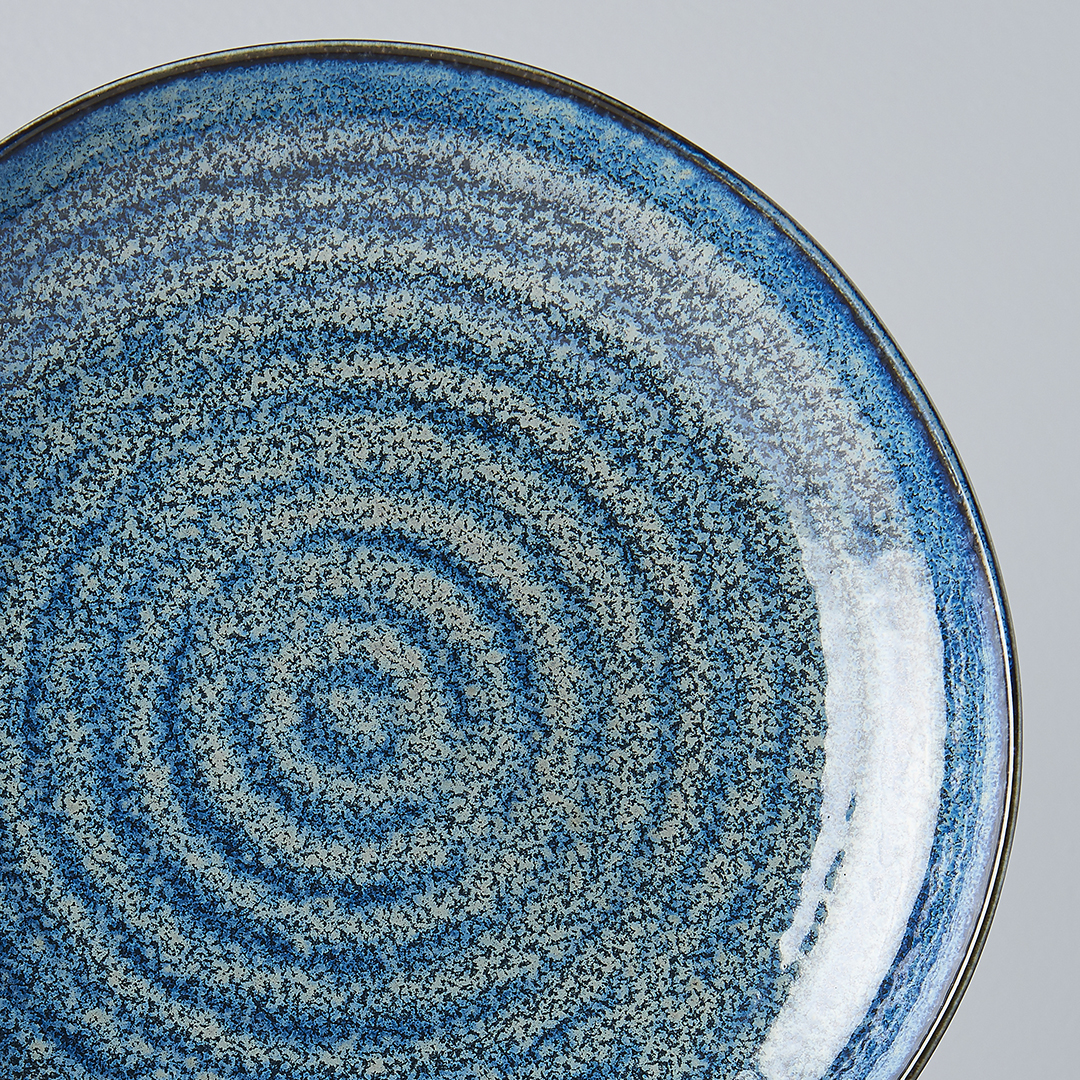 Dessertbord INDIGO BLUE 23 cm, MIJ