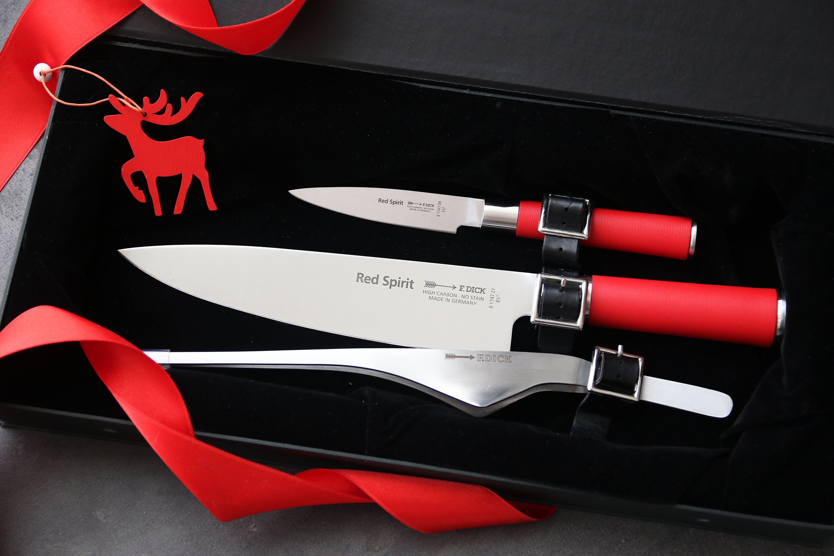 Messenset RED SPIRIT, 3-delig, F.Dick