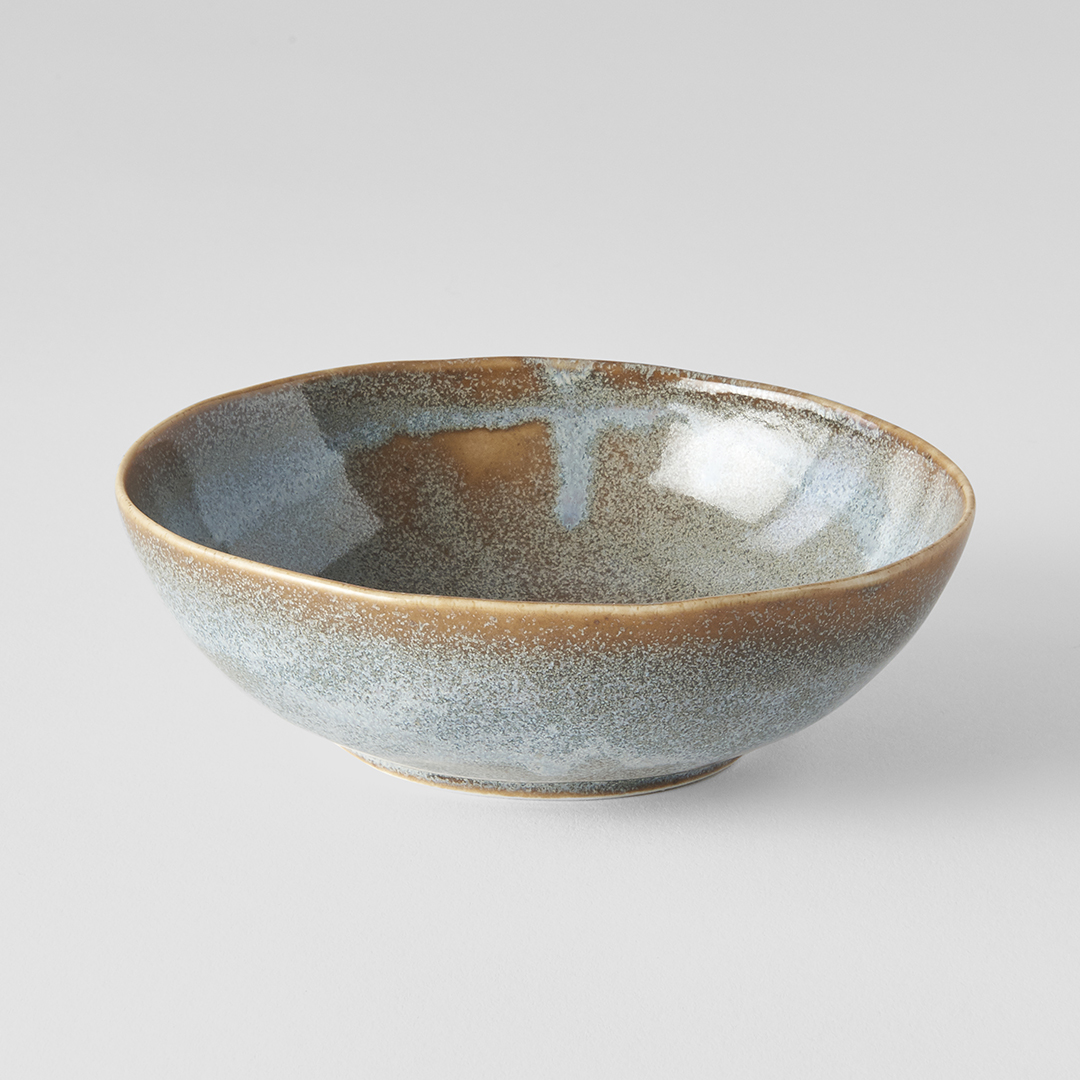 Eetkom STEEL GREY 14/13 cm, MIJ
