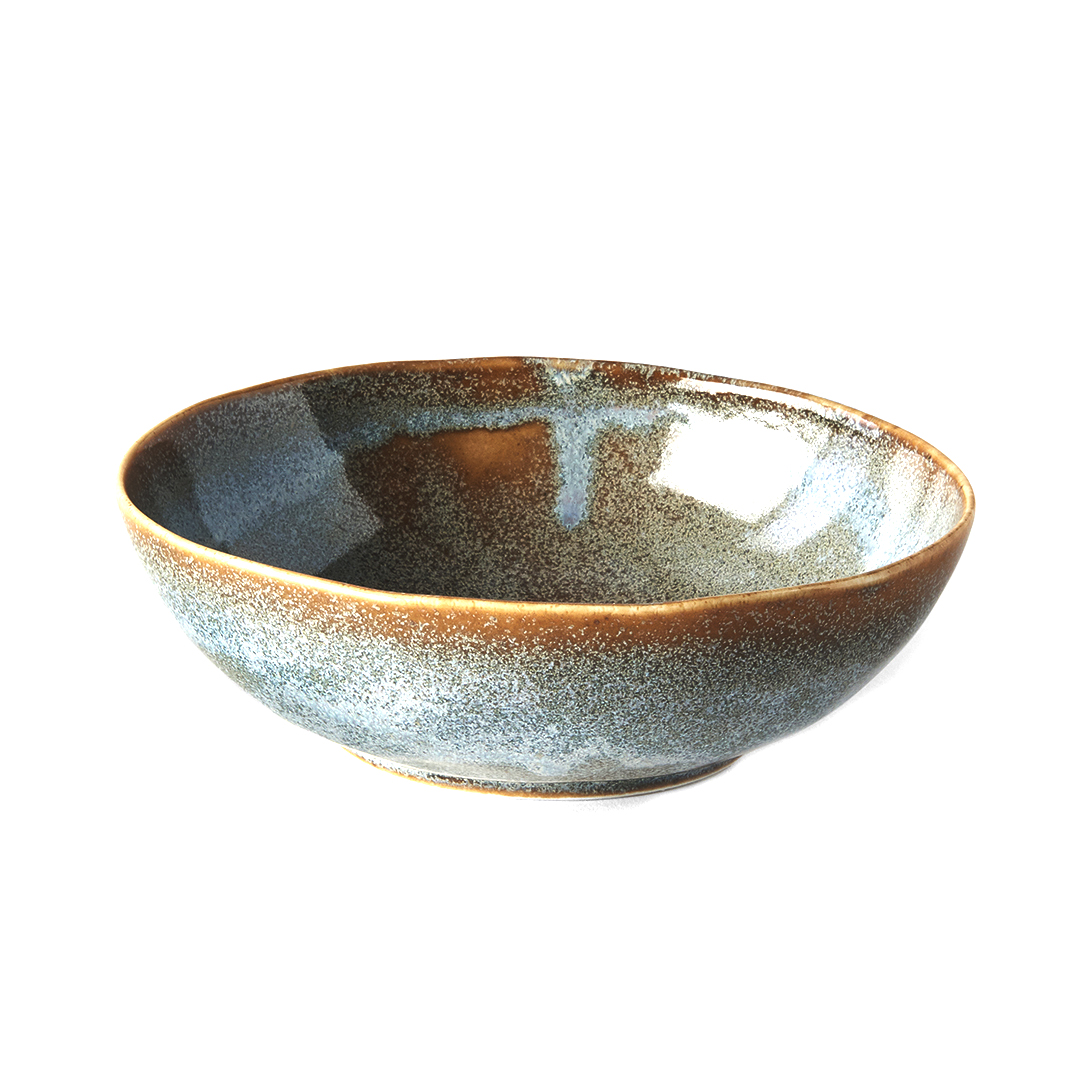 Eetkom STEEL GREY 14/13 cm, MIJ