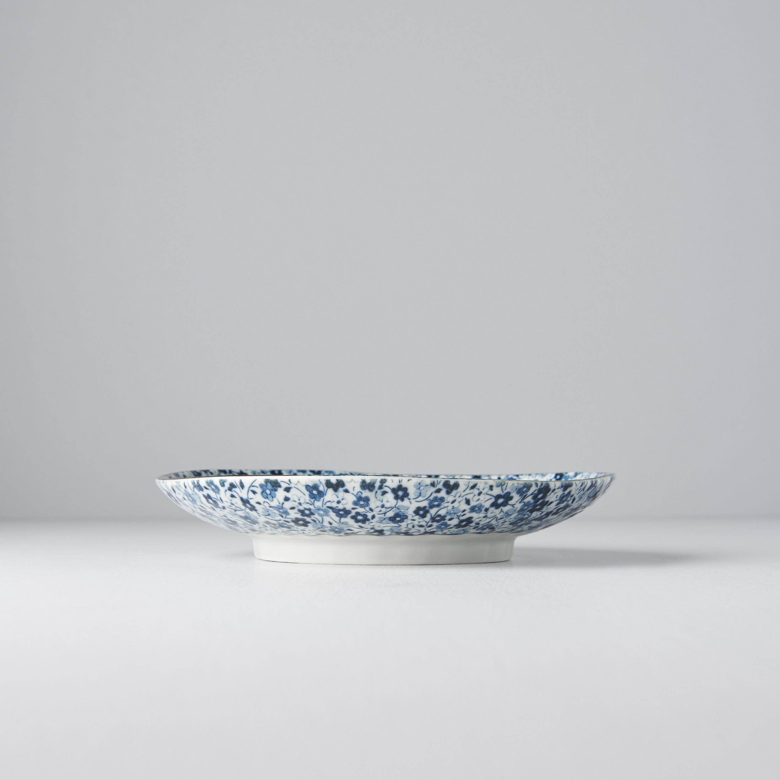 Dessertbord BLUE DAISY 19 cm, MIJ
