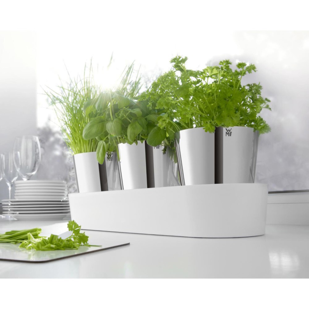 Zelfwatergevende bloempot HERB GARDEN GOURMET, WMF