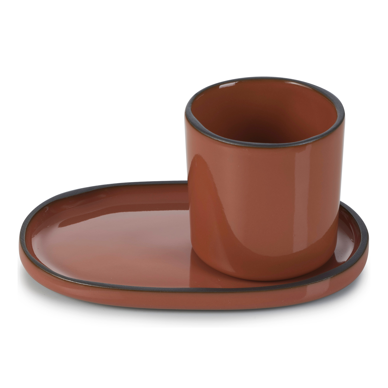 Koffiekopje CARACTERE, kaneel, REVOL