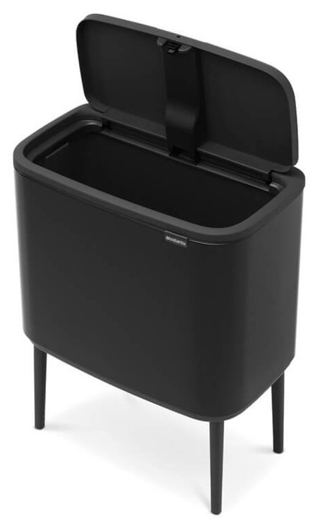Touch prullenbak BO 36 l, mat zwart, Brabantia