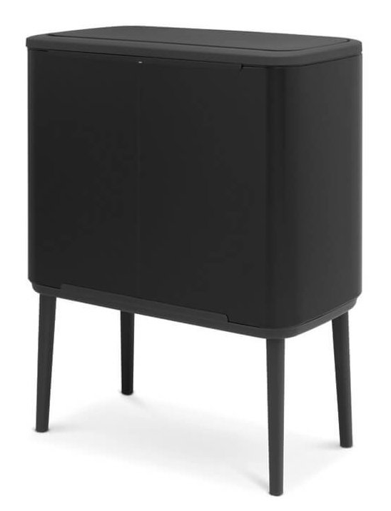 Touch prullenbak BO 36 l, mat zwart, Brabantia