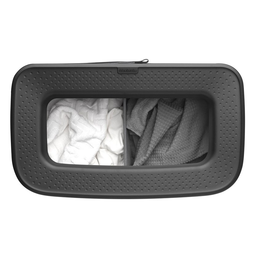 Wasmand BO 2 x 45 l, zwart, Brabantia