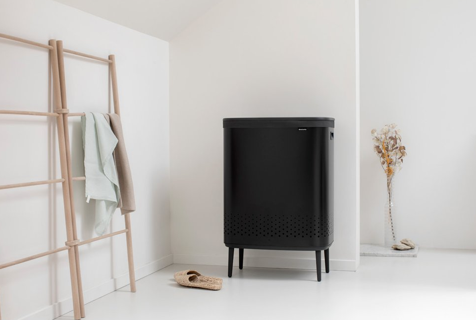 Wasmand BO 2 x 45 l, zwart, Brabantia