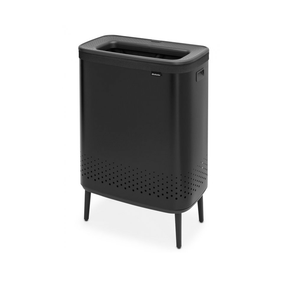 Wasmand BO 2 x 45 l, zwart, Brabantia