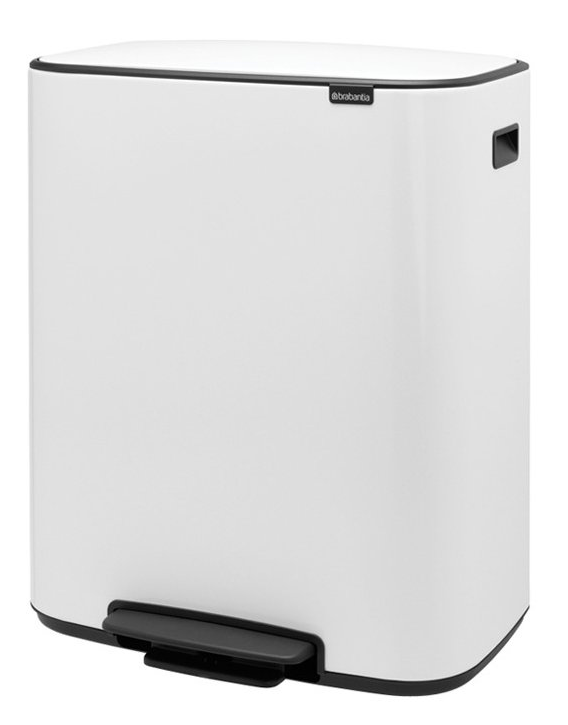Pedaalemmer BO 60 l, wit, Brabantia