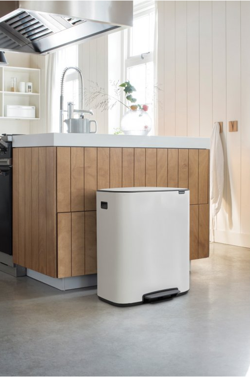 Pedaalemmer BO 60 l, wit, Brabantia