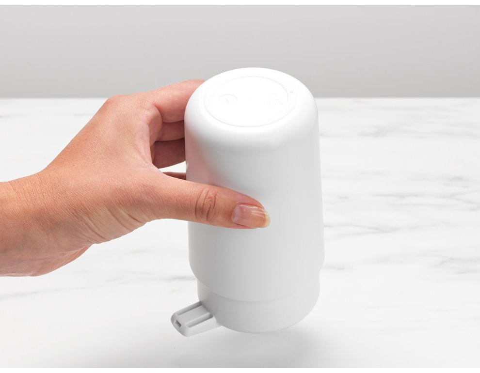 Zeepdispenser 250 ml, wit, Brabantia