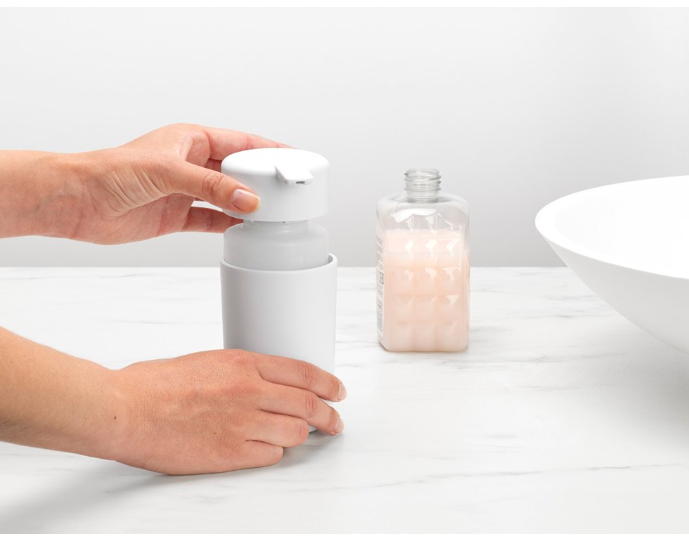 Zeepdispenser 250 ml, wit, Brabantia